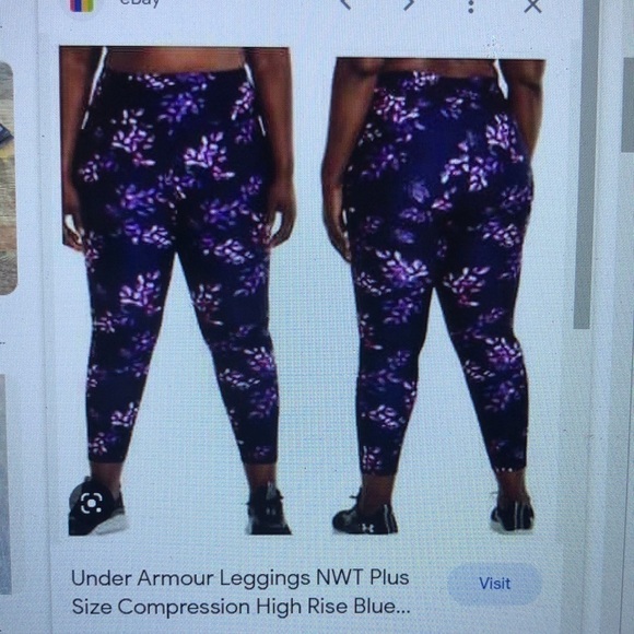 𝅺nwt under Armour compression leggings - Picture 1 of 3